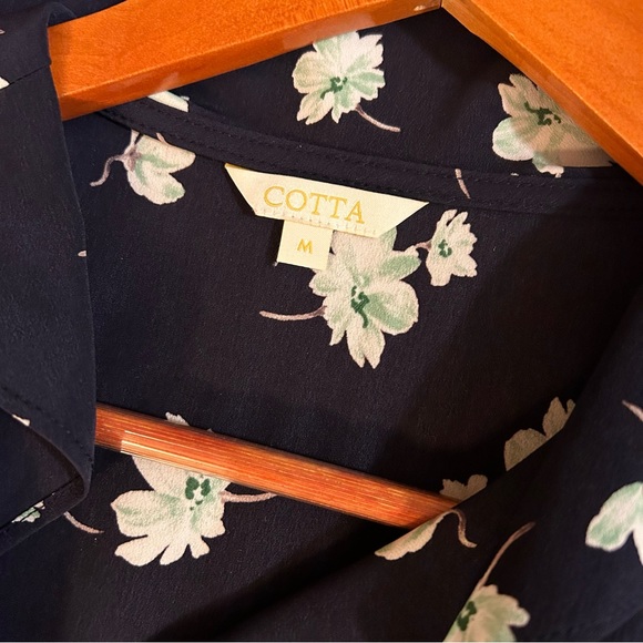 Elika Wrap Dress Navy - Picture 4 of 9